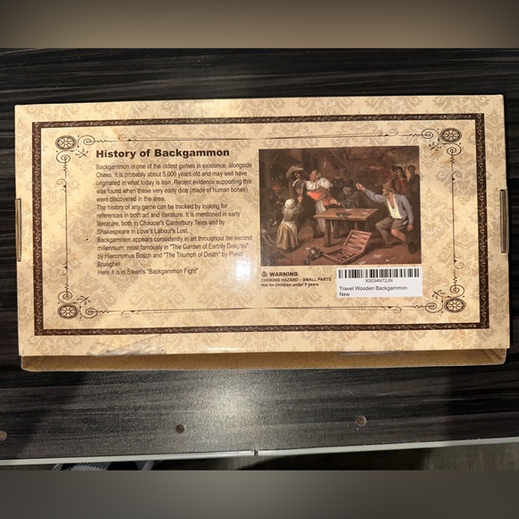 Backgammon Board Game - Picture 2 of 2